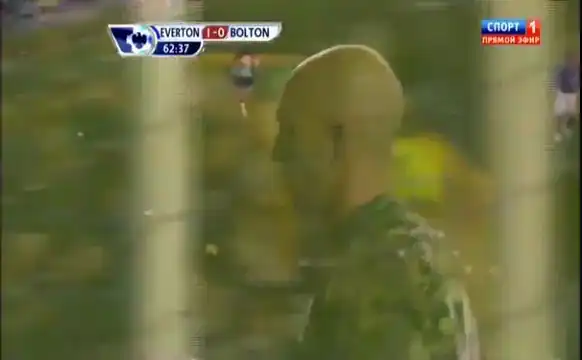 Гол вратаря 2012-01-04 Everton-Bolton 1-0 Tim Howard