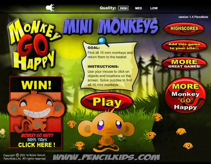 Monkey Go Happy – Mini Monkeys