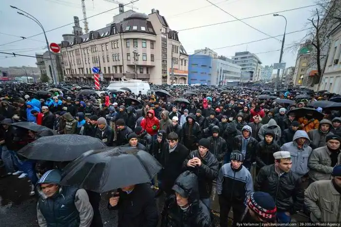 Как в Москве прошел Курбан-байрам