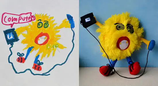 Child’s Own Studio создает игрушки по детским рисункам