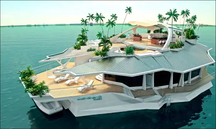 Уникальный дом-остров стоимостью 6,5 млн долларов