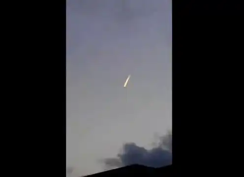 Метеорит, который на днях был виден в Мексике