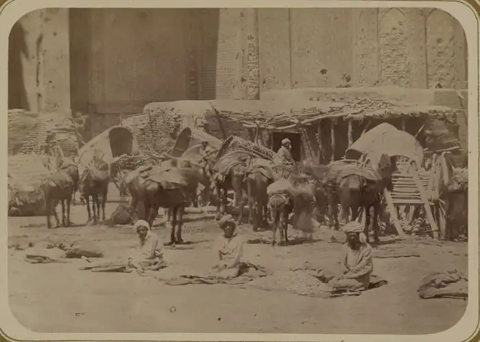 Рынок в Средней Азии 140 лет назад