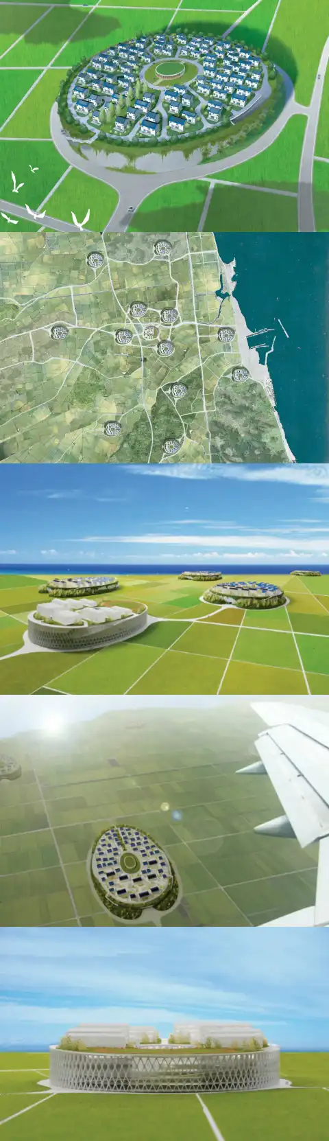 Японцы спроектировали небесную деревню