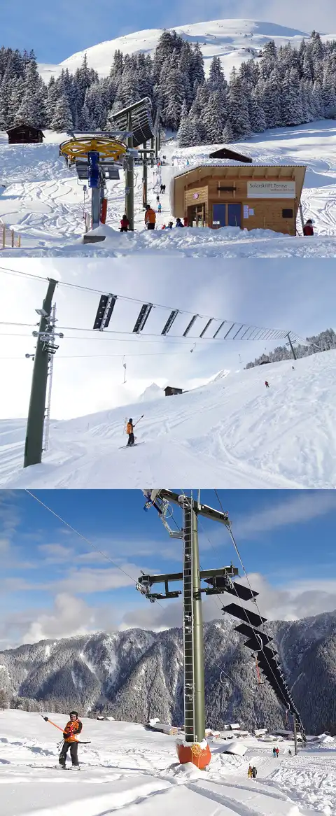 Швейцарцы превратили лыжный подъемник в электростанцию