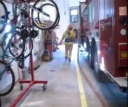 Неудача на тренировке пожарников