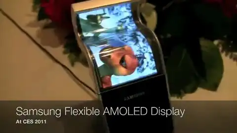 Футуристический гибкий экран для смартфонов