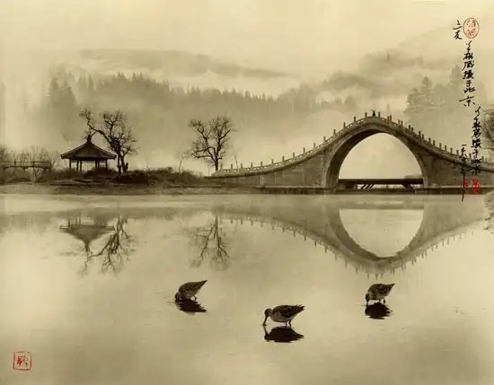 Фото в стиле традиционных китайских картин