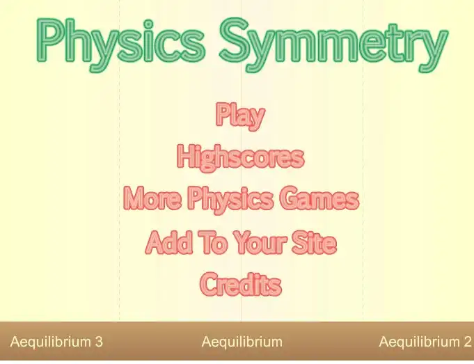 Physics Symmetry