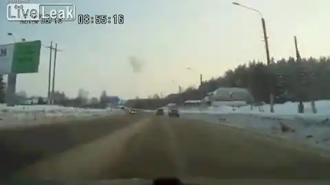 Опасные дороги в России...
