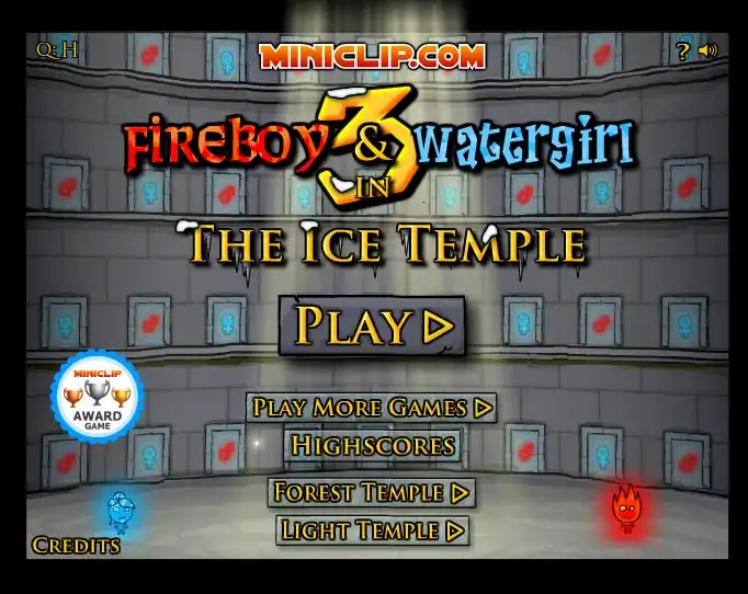 FireBoy and WaterGirl 3 - In The Ice Temple
