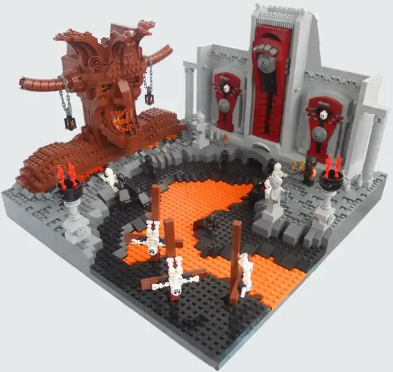 Круги ада из LEGO.