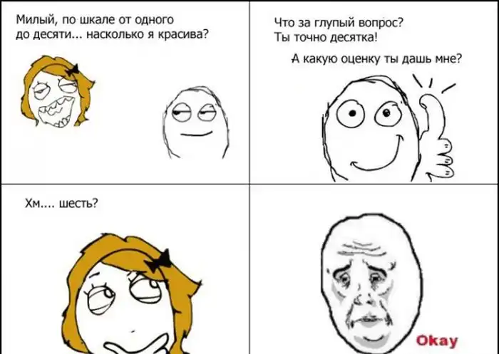 Смешные комиксы