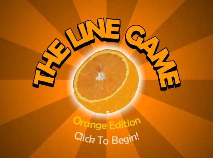 Line Game Orange