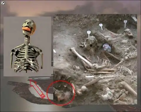 В Болгарии найдены два скелета вампиров