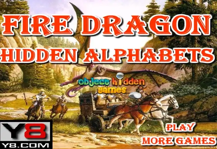 Fire Dragon: Hidden Alphabets Game