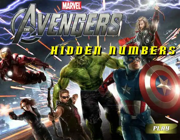 Hidden Numbers-Avengers