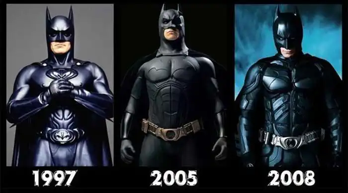 Как изменился стиль костюмов супергероев