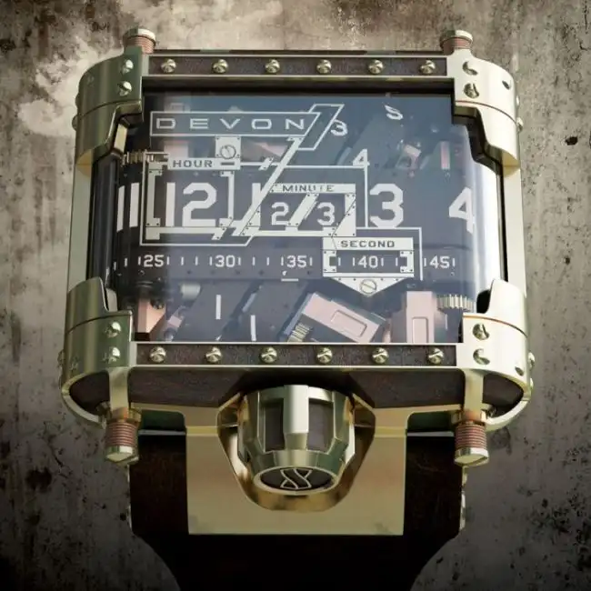 Крутые стимпанк часы стоимостью в 13 500 долларов