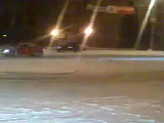 Зимний авто-троллинг полицаев