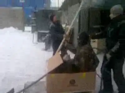 Самодельный трактор для уборки снега