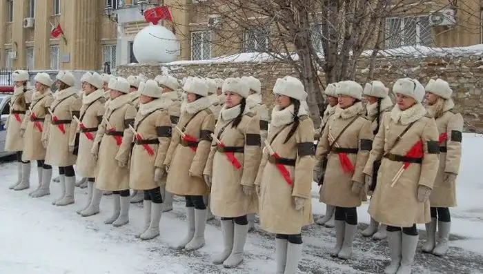 Регулировщицы в уникальной военной форме выйдут на улицы Волгограда