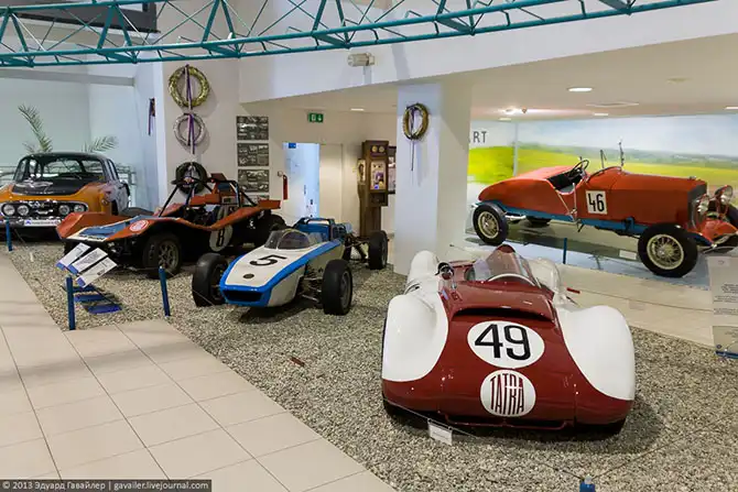 Экскурсия по музею автомобилей Татра