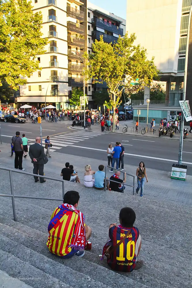 Большой футбол в Барселоне
