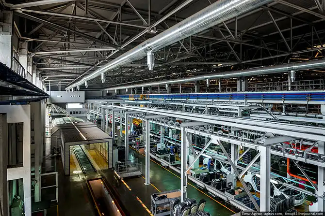 Как собирают автомобили