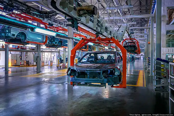Как собирают автомобили