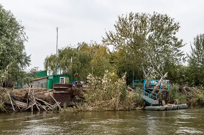 Астраханский рейд с пограничниками