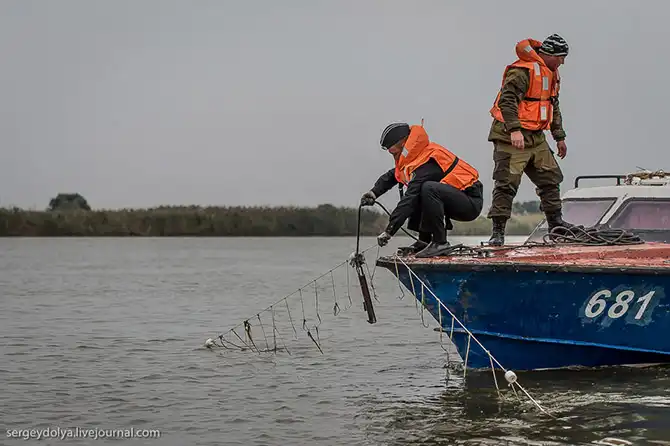 Астраханский рейд с пограничниками