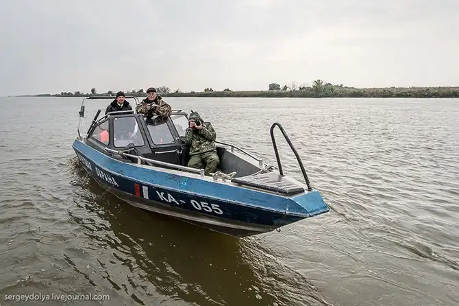 Астраханский рейд с пограничниками
