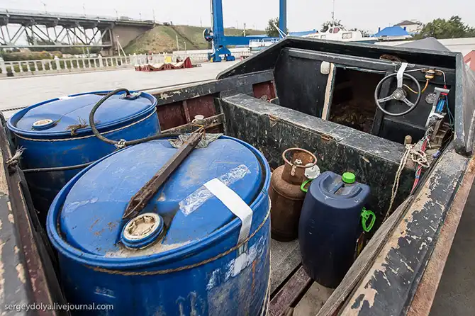 Астраханский рейд с пограничниками