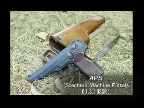 Как работает пистолет-пулемёт Стечкина