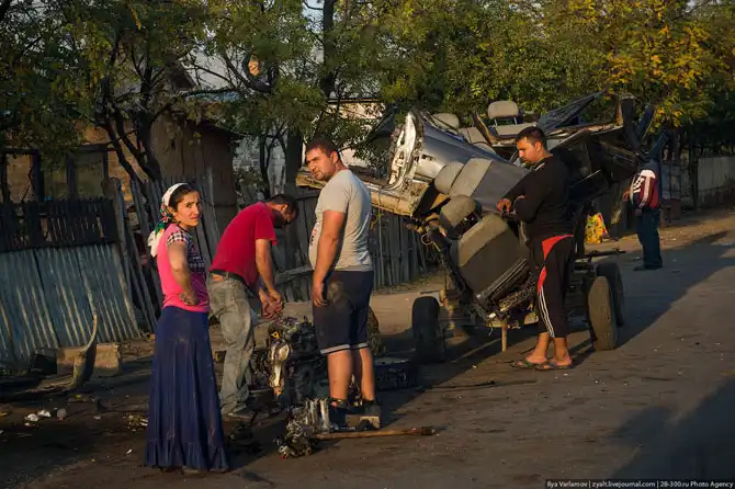 В гостях у румынских цыган