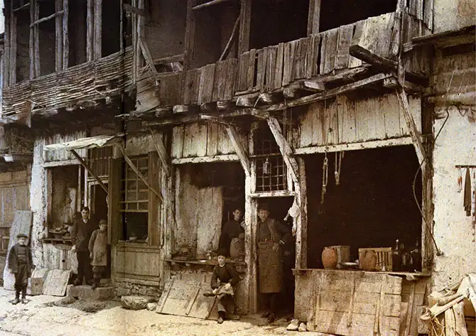 Балканы начала ХХ века в цвете