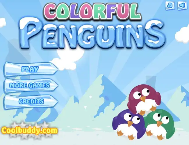 Colorful Penguins