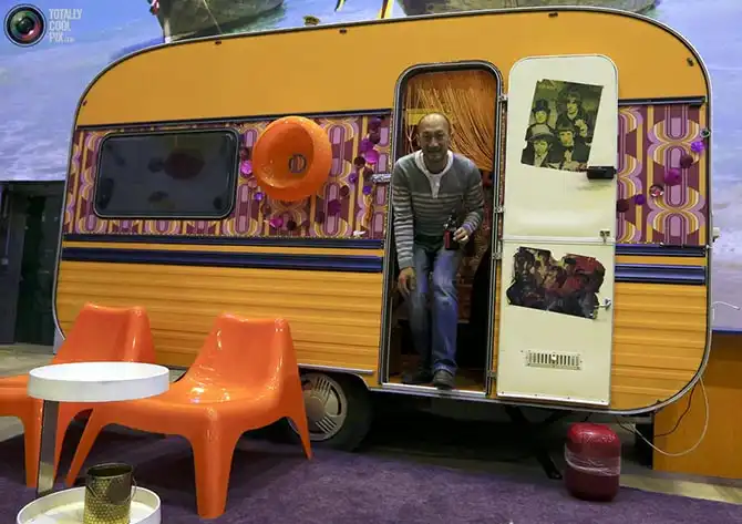 Первый в мире отель из вагончиков для кемпинга