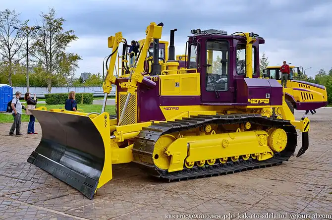 Как делают бульдозеры