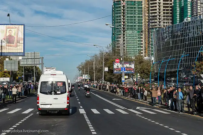 Путь Олимпийского огня из Греции в Москву