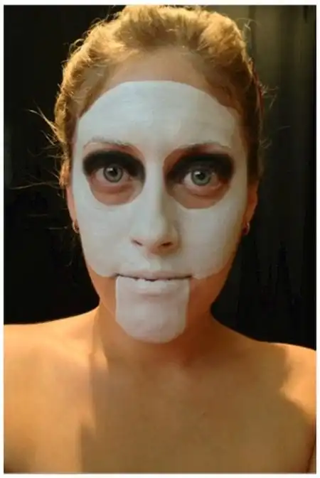 Пугающий макияж на вечеринку хэллоуина