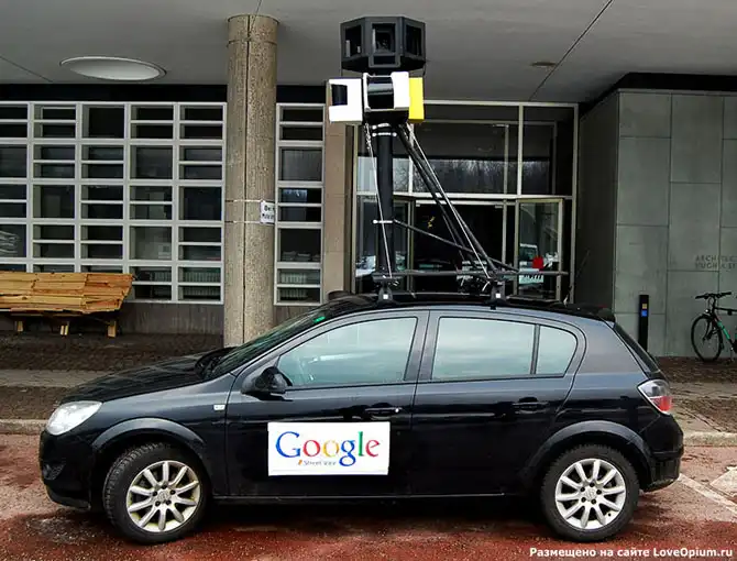 Как Google делает панорамные снимки улиц