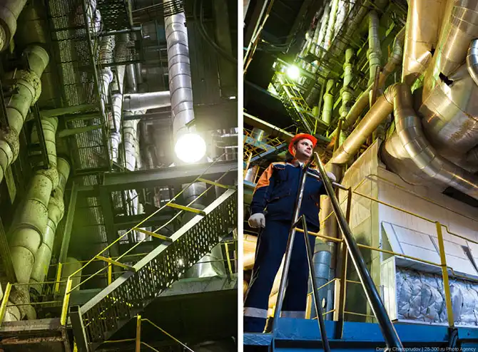 Экскурсия по Костромской ГРЭС