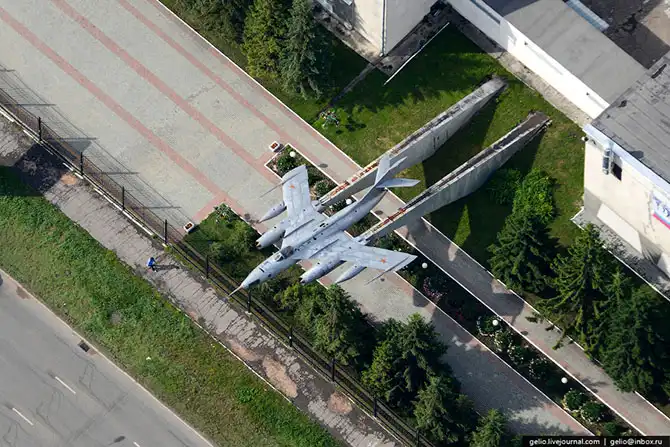 Барнаул с высоты птичьего полета