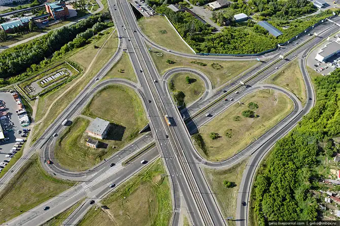 Барнаул с высоты птичьего полета