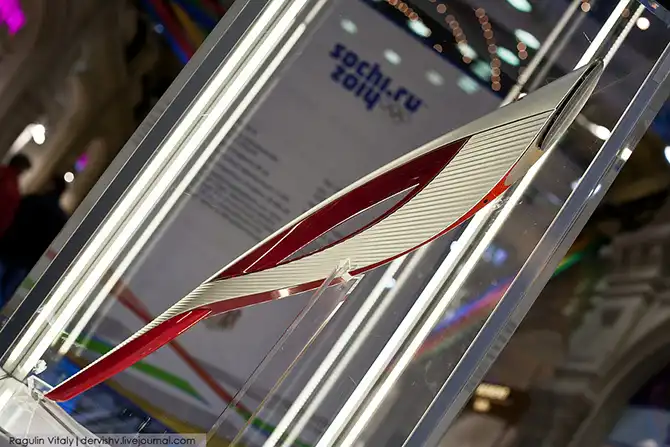 Экскурсия на выставку Олимпийских факелов в ГУМе