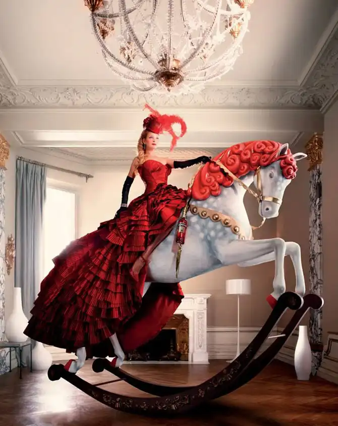 Ума Турман в календаре Campari