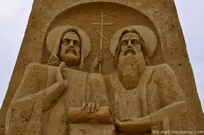 Фестиваль песчаных скульптур в Бургасе