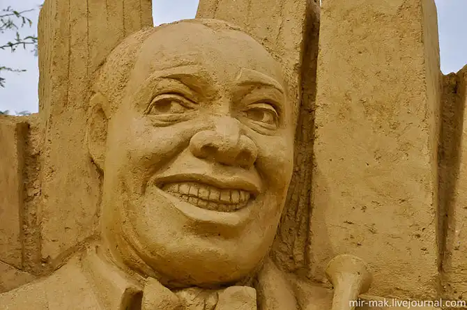 Фестиваль песчаных скульптур в Бургасе